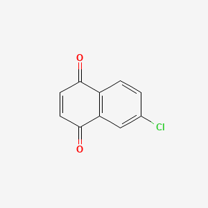 molecular formula C10H5ClO2 B3053914 6-Chloronaphthalene-1,4-dione CAS No. 56961-92-3