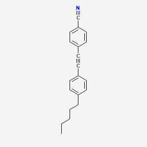 4-[(4-Pentylphenyl)ethynyl]benzonitrile