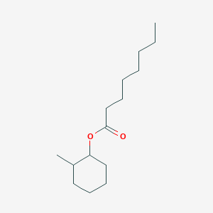 molecular formula C15H28O2 B3053966 2-甲基环己基辛酸酯 CAS No. 5726-25-0