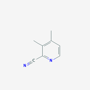 molecular formula C8H8N2 B3053967 3,4-Dimethylpyridine-2-carbonitrile CAS No. 57261-60-6