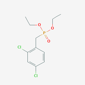 molecular formula C11H15Cl2O3P B3053971 Diethyl 2,4-dichlorobenzylphosphonate CAS No. 57277-24-4