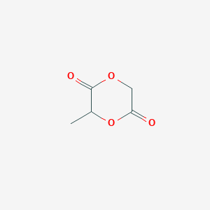 molecular formula C5H6O4 B3053980 3-甲基-1,4-二氧六环-2,5-二酮 CAS No. 57321-93-4