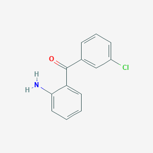 (2-Aminophenyl)(3-chlorophenyl)methanone