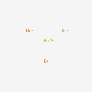 molecular formula AuBr3 B3053998 Gold bromide CAS No. 57485-08-2