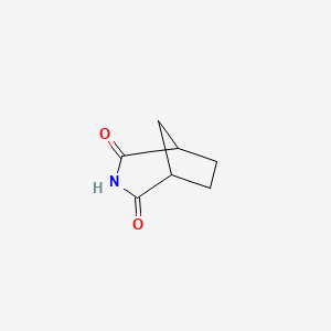 molecular formula C7H9NO2 B3054014 3-氮杂双环[3.2.1]辛烷-2,4-二酮 CAS No. 5763-45-1