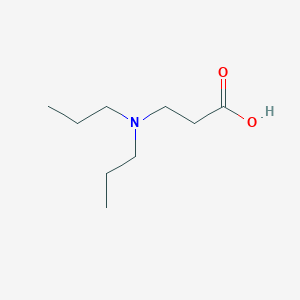 molecular formula C9H19NO2 B3054024 3-(Dipropylamino)propanoic acid CAS No. 57724-25-1