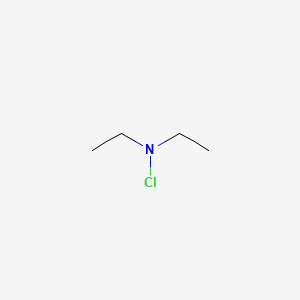 molecular formula C4H10ClN B3054030 N-氯-N-乙基乙胺 CAS No. 5775-33-7