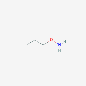 molecular formula C3H9NO B3054054 O-propylhydroxylamine CAS No. 5792-43-8