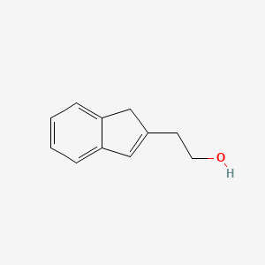 molecular formula C11H12O B3054055 2-(1H-Inden-2-yl)ethan-1-ol CAS No. 57932-06-6