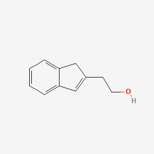 molecular formula C11H12O B3054055 2-(1H-inden-2-yl)ethanol CAS No. 57932-06-6