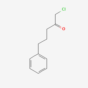 molecular formula C11H13ClO B3054067 1-Chloro-5-phenylpentan-2-one CAS No. 58009-85-1