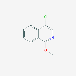 molecular formula C10H8ClNO B3054069 4-Chloro-1-methoxyisoquinoline CAS No. 58022-38-1