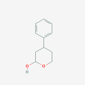 B3054079 2H-Pyran-2-ol, tetrahydro-4-phenyl- CAS No. 58068-76-1