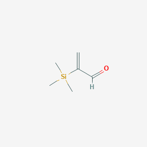 molecular formula C6H12OSi B3054088 2-Trimethylsilylpropenal CAS No. 58107-33-8