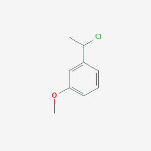 molecular formula C9H11ClO B3054092 1-(1-氯乙基)-3-甲氧基苯 CAS No. 58114-05-9