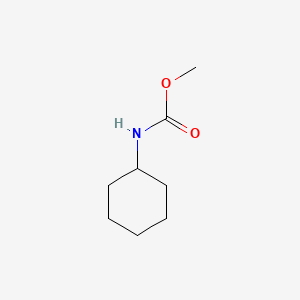 molecular formula C8H15NO2 B3054099 Methyl cyclohexylcarbamate CAS No. 5817-68-5