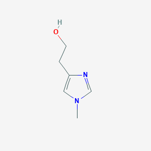 1H-Imidazole-4-ethanol, 1-methyl-