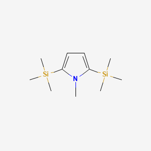 1H-Pyrrole, 1-methyl-2,5-bis(trimethylsilyl)-