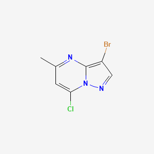 3-Bromo-7-chloro-5-methylpyrazolo[1,5-a]pyrimidine