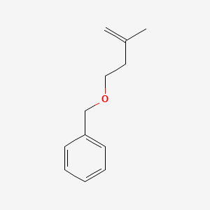 molecular formula C12H16O B3054158 (3-Methyl-but-3-enyloxymethyl)-benzene CAS No. 58558-53-5