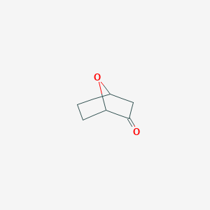 molecular formula C6H8O2 B3054159 7-Oxabicyclo[2.2.1]heptan-2-one CAS No. 58564-88-8