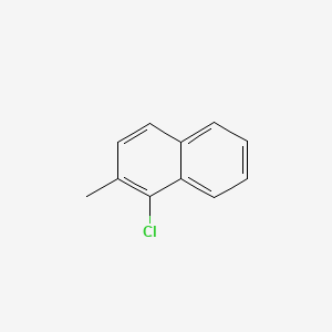 molecular formula C11H9Cl B3054162 1-Chloro-2-methylnaphthalene CAS No. 5859-45-0