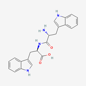 (R)-2-((R)-2-Amino-3-(1H-indol-3-yl)propanamido)-3-(1H-indol-3-yl)propanoic acid