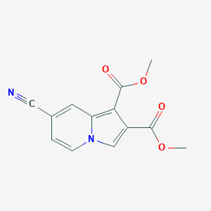 Dimethyl 7-cyanoindolizine-1,2-dicarboxylate