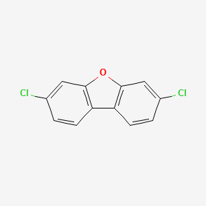 molecular formula C12H6Cl2O B3054195 3,7-Dichlorodibenzofuran CAS No. 58802-21-4