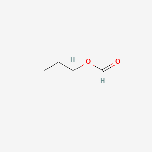 molecular formula C5H10O2 B3054206 sec-Butyl formate CAS No. 589-40-2