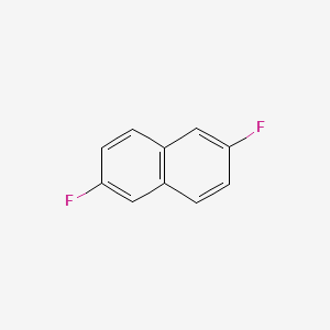 molecular formula C10H6F2 B3054238 2,6-Difluoronaphthalene CAS No. 59079-69-5