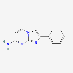 B3054248 2-Phenylimidazo[1,2-A]pyrimidin-7-amine CAS No. 591227-12-2