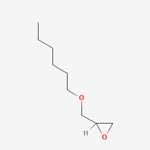 molecular formula C9H18O2 B3054272 己基缩水甘油醚 CAS No. 5926-90-9