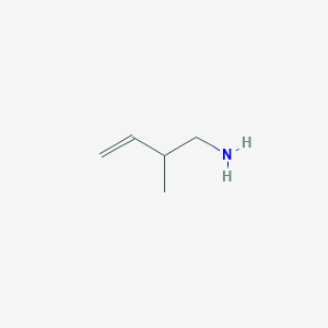 molecular formula C5H11N B3054286 3-Buten-1-amine, 2-methyl- CAS No. 59354-26-6