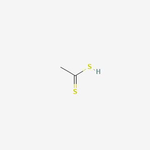 molecular formula C2H4S2 B3054295 Dithioacetic acid CAS No. 594-03-6