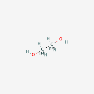 molecular formula C2H6O2 B3054322 1,2-Ethanediol-1,2-14C2 CAS No. 59609-67-5