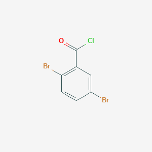 molecular formula C7H3Br2ClO B3054324 2,5-Dibromobenzoyl chloride CAS No. 59615-13-3