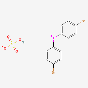 Bis(4-bromophenyl)iodanium hydrogen sulfate
