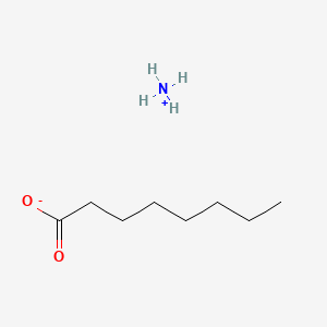 molecular formula C8H19NO2 B3054343 Ammonium octanoate CAS No. 5972-76-9