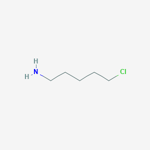 molecular formula C5H12ClN B3054351 5-Chloropentylamine CAS No. 59801-88-6
