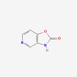 molecular formula C6H4N2O2 B3054356 Oxazolo[4,5-c]pyridin-2(3H)-one CAS No. 59851-50-2