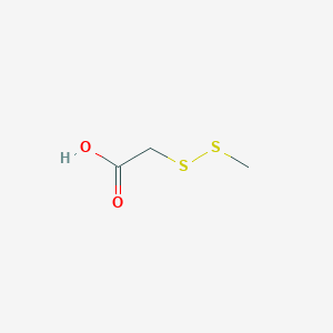 2-(Methyldisulfanyl)acetic acid