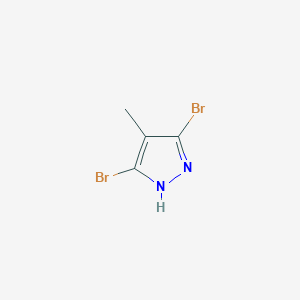 3,5-Dibromo-4-methyl-1H-pyrazole