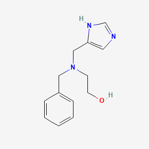 2-(((1H-Imidazol-4-yl)methyl)(benzyl)amino)ethanol