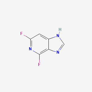 4,6-difluoro-1H-imidazo[4,5-c]pyridine