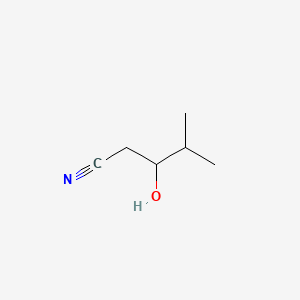 3-Hydroxy-4-methylpentanenitrile