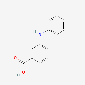 molecular formula C13H11NO2 B3054417 3-(苯氨基)苯甲酸 CAS No. 6025-56-5