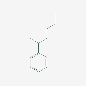 molecular formula C12H18 B3054429 2-Phenylhexane CAS No. 6031-02-3
