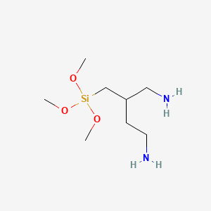 1,4-Butanediamine, 2-[(trimethoxysilyl)methyl]-