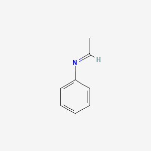 molecular formula C8H9N B3054466 Ethylideneaniline CAS No. 6052-11-5